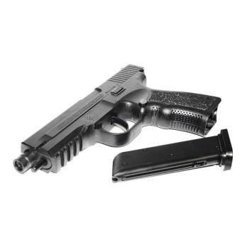 Пистолет пневматический Crosman PSM45 (Glock, 3 Дж, подвижный затвор, CO₂) 4.5 мм